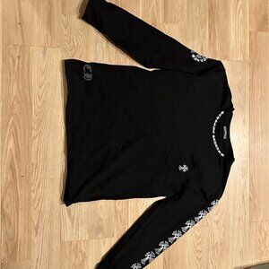 chrome hearts neck long sleeve
